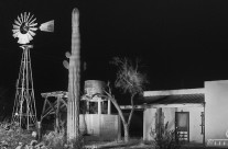 Arizona Windmill Light Painting