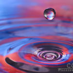 Floating Water Drop - Macro Water Splash - Caryn Esplin