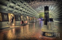 DC Metro – Rush Hour at Foggy Bottom Station