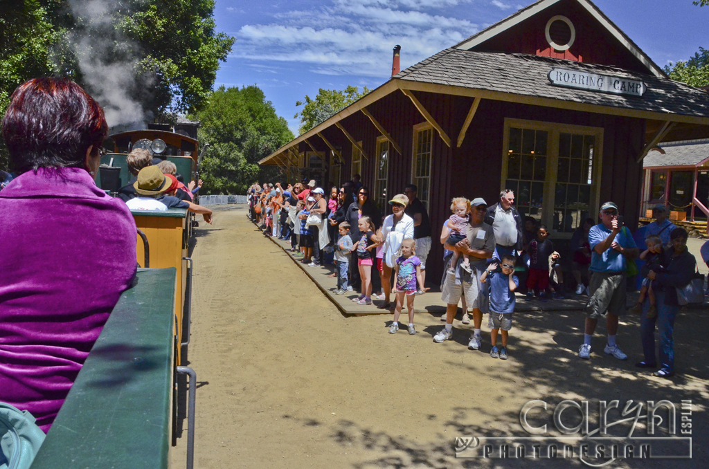 Roaring Camp Railroad in Felton, CA Caryn Esplin Fine Art Photography