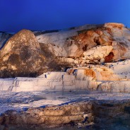 Yellowstone Mammoth Hot Springs – Panoramic Light Painting