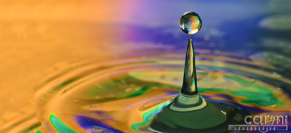 Pinnacle - Water Drop Photography - Caryn Esplin