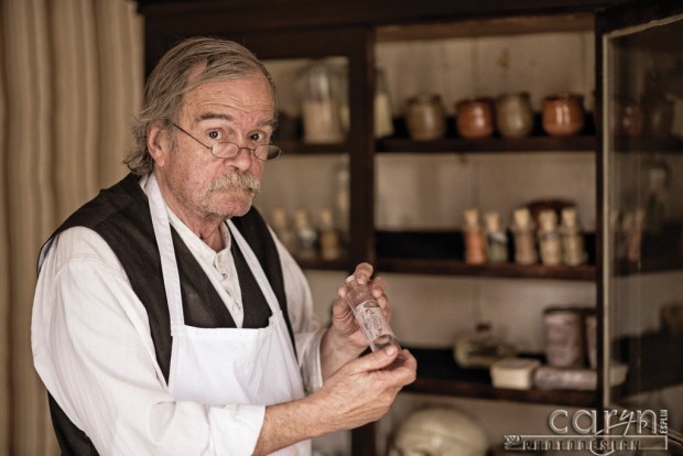 Bannack Ghost Town, Montana - Living History - Doc's Potions - Pano