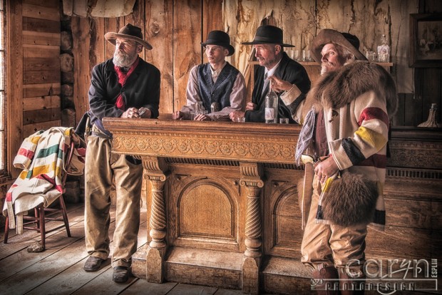 Bannack Living History - Saloon portrait by Caryn Esplin