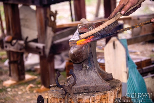 Forging Steel - Bannack Living History - Caryn Esplin